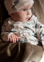 'I hope the bird of paradise flies around you always' Organic Cotton Babygrow - Image 5