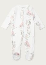 Stripey Seaweed Organic Cotton Babygrow